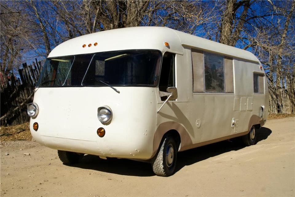 1968 Ultra Motorhome: Any wealthy person can invest in classic Ferraris and Porsches, but it takes real gumption to put your money on a Corvair-based motorhome built with airplane construction techinques and all the brown, durable fabrics the late '60s could muster. It could be the coolest band van ever.