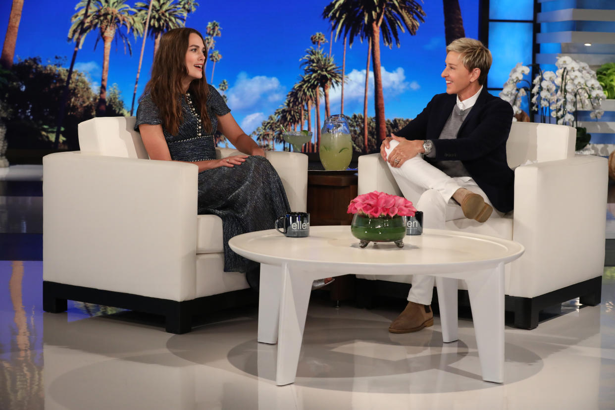 Keira Knightley talked to Ellen DeGeneres about her daughter, Edie. (Photo: Michael Rozman/Warner Bros.)