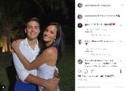 Ritorno in Argentina per Paulo Dybala insieme alla fidanzata Oriana Sabatini.