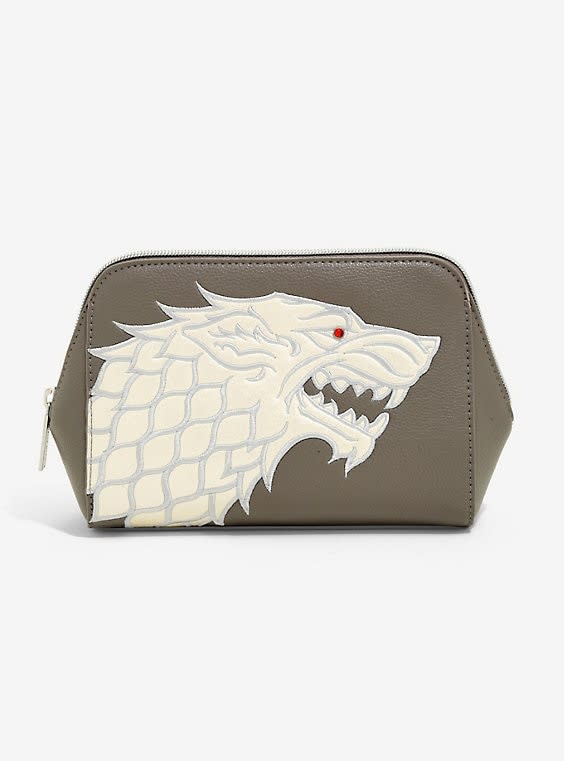 'Game Of Thrones House Stark Cosmetic Bag'