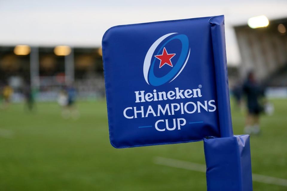 Northampton’s Heineken Champions Cup match against Racing 92 has been cancelled (Richard Sellers/PA) (PA Archive)