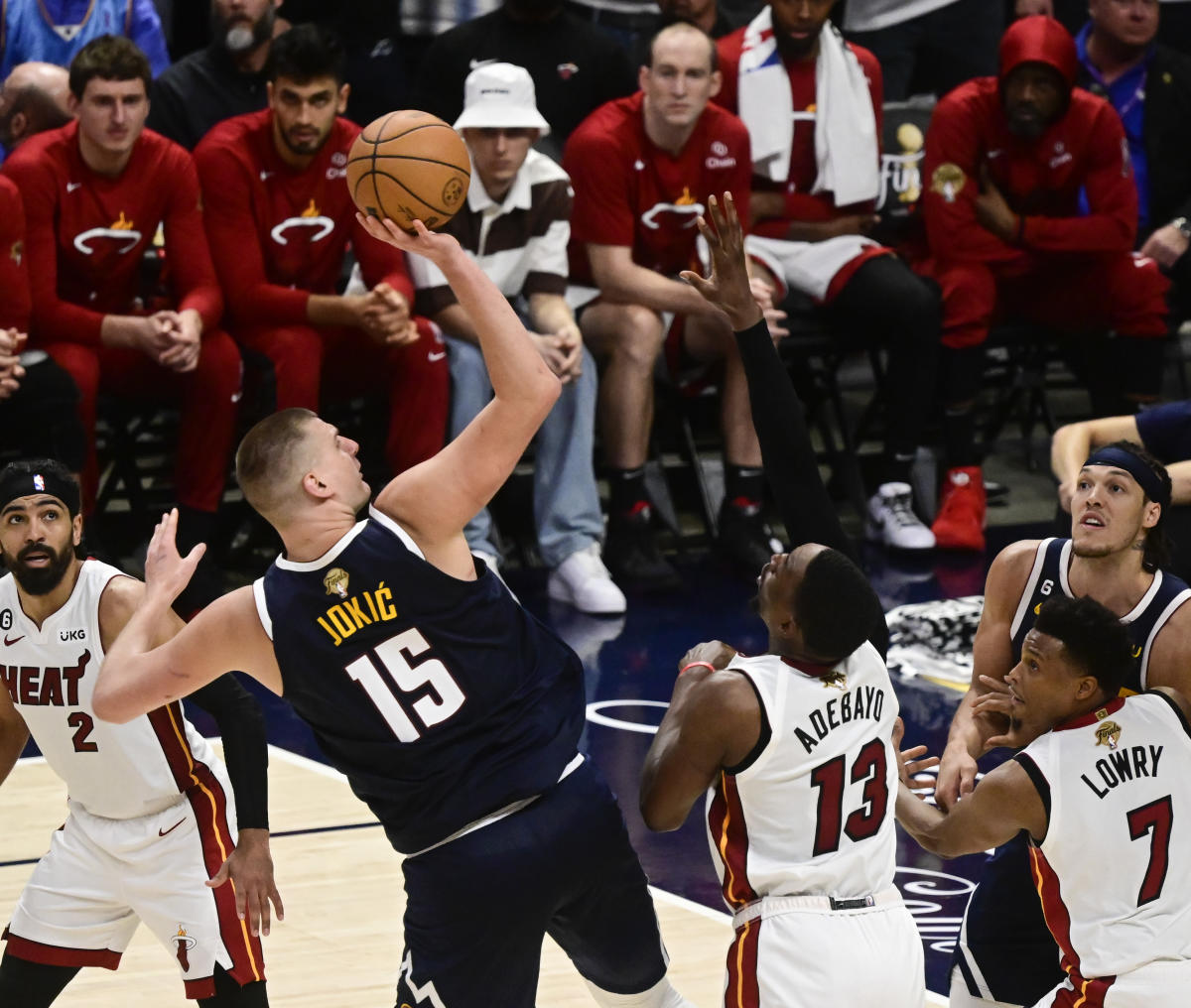 NBA Finals Game 2 live blog: Heat steal Game 2 in Denver 111-108, series  heads to Miami