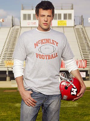 Cory Monteith on Glee