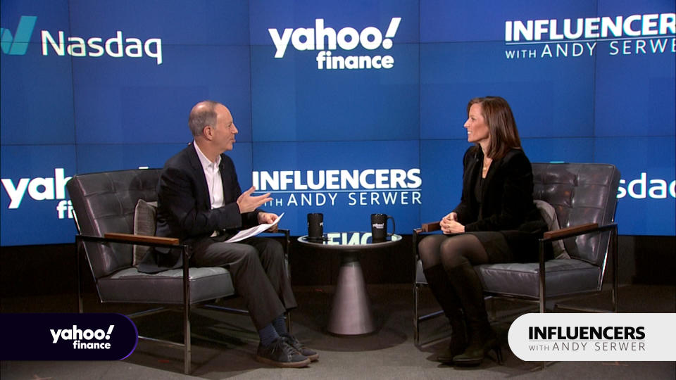 Nasdaq CEO Adena Friedman appears on Influencers with Andy Serwer.