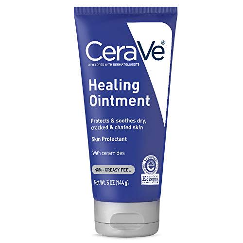 CeraVe Healing Ointment | 5 Ounce | Cracked Skin Repair Skin Protectant with Petrolatum Ceramides | Fragrance Free (Amazon / Amazon)