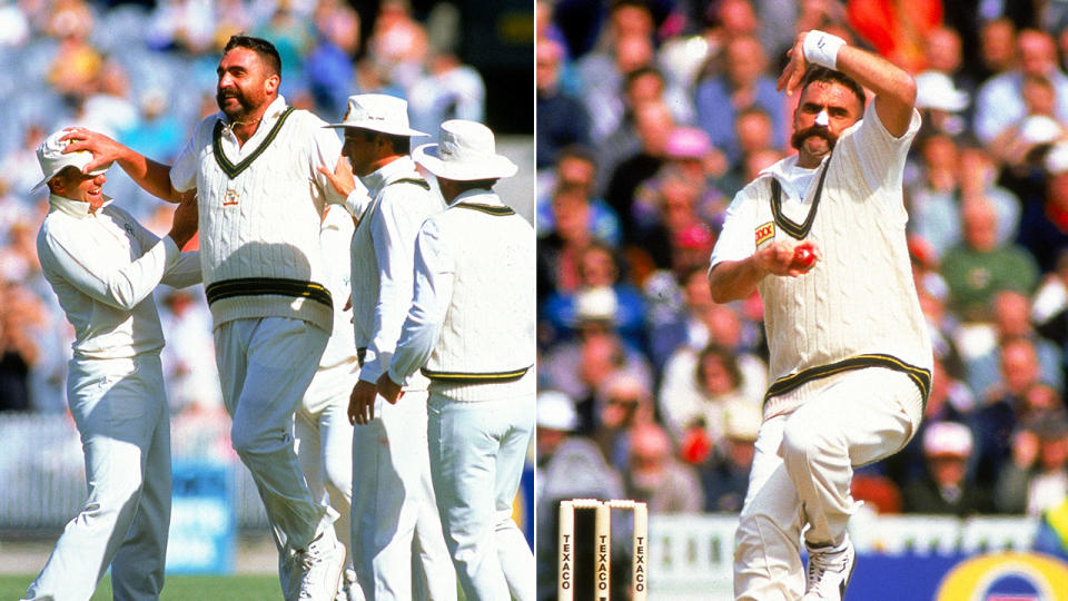 Merv Hughes loved a fiery Ashes clash.