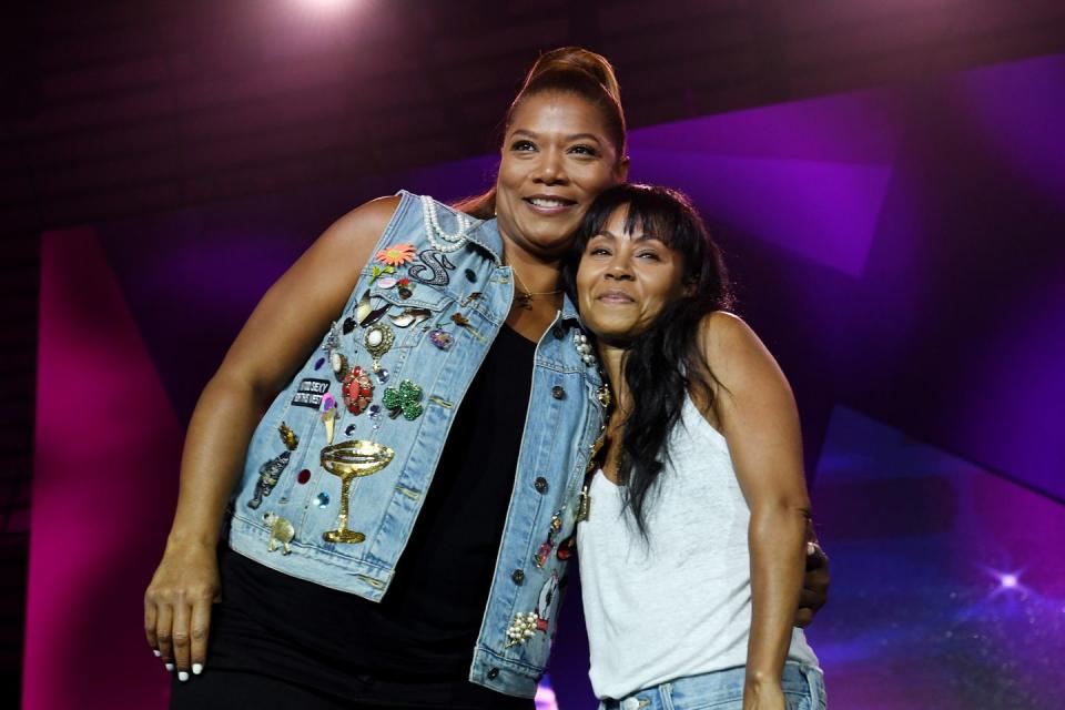 Jada Pinkett Smith and Queen Latifah