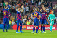 3 - FC Barcelone (groupe F) : 1,18 milliard d'euros.