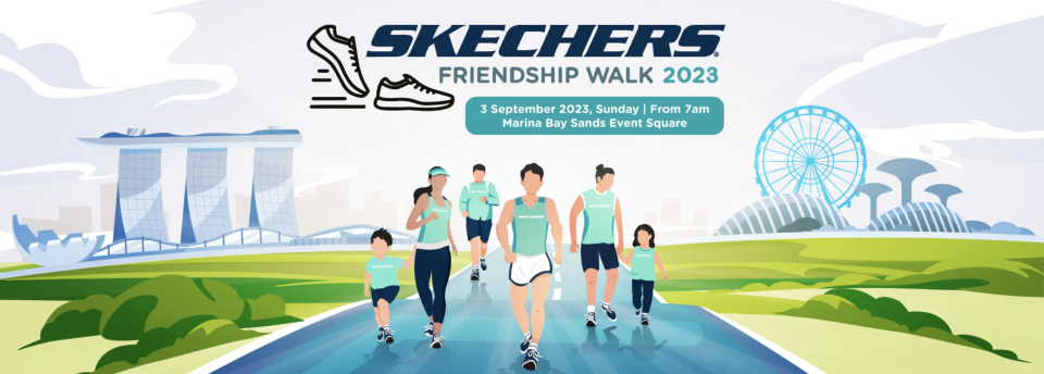 Skechers Friendship Walk 2023 is back for the 6th consecutive year. PHOTO: Skechers