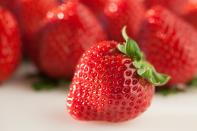 <p>There's good reason why organic strawberries are often better for you than non-organic, and it's one word: pesticide. Did you know that most strawberries found at your local grocery store are sprayed with up to 13 pesticides? Studies made by the U.S. Department of Agriculture in 2009 and 2014 found that strawberries contained an average of 5.75 different pesticides per sample. But, it's also key to note that much of what we may think are organic strawberries are too sprayed with pesticides because strawberries are prone to pests, bottom line. Also, before the strawberries are even planted, methyl bromide is sprayed on the soil to help sterilize it. </p>