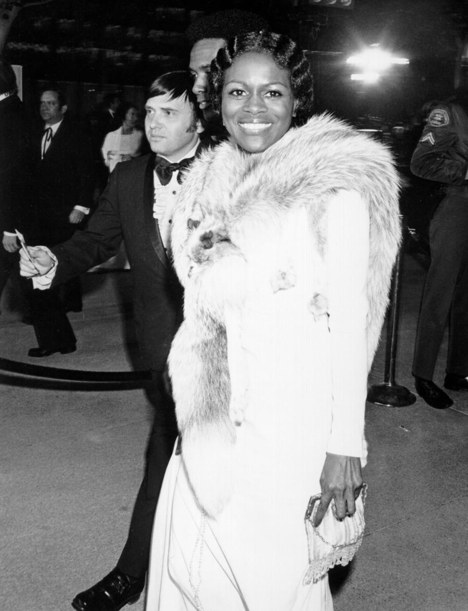 Cicely Tyson arrives in 1970.