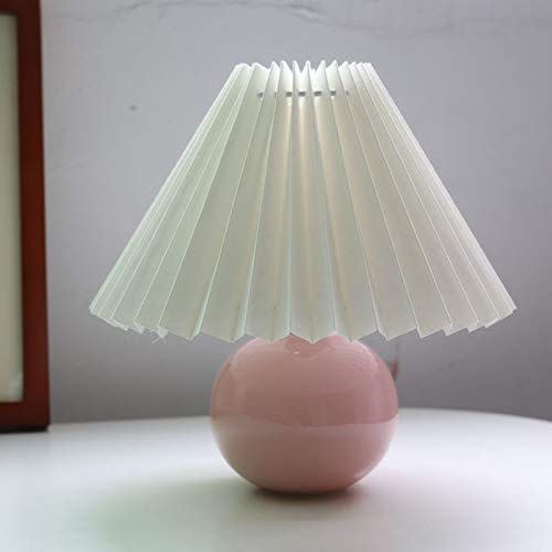 7) Korean Pleated Table Lamp