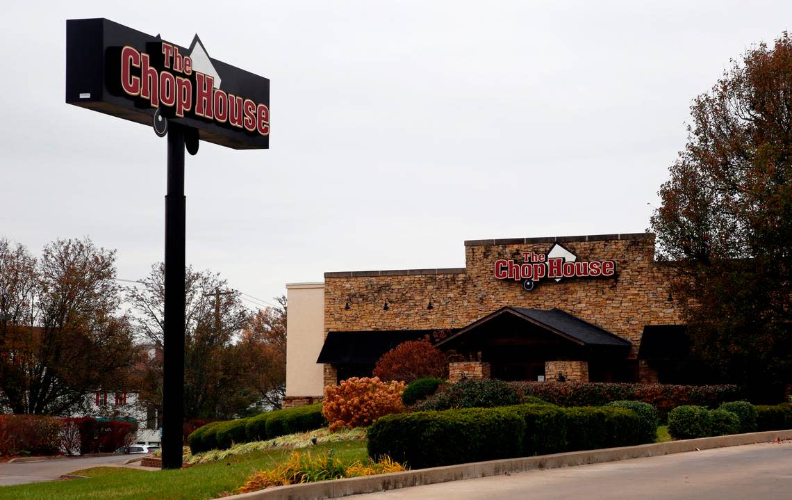 The Chop House restaurant, taken on Saturday, Nov. 21, 2020. It closed in 2020.