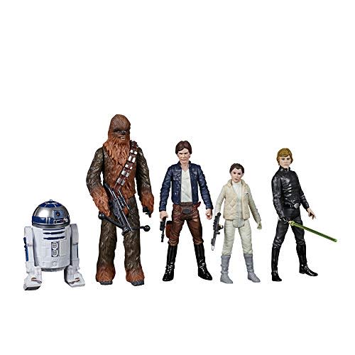 STAR WARS Celebrate The Saga Toys Rebel Alliance Figure Set, 3.75-Inch-Scale Collectible Action Figure 5-Pack, Toys for Kids Ages 4 & Up, Multicolor, F1417