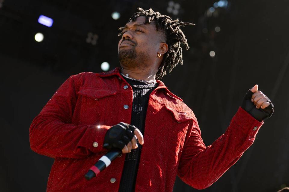 Earthgang performs at the first day of Dreamville Music Festival in Dix Park in Raleigh, NC on Saturday, April 6, 2024. Heather Diehl
