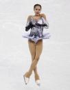 Figure Skating - Pyeongchang 2018 Winter Olympics - Ladies Single Skating Short Program - Gangneung, South Korea - February 21, 2018 - Alina Zagitova, an Olympic athlete from Russia, performs. REUTERS/Damir Sagolj