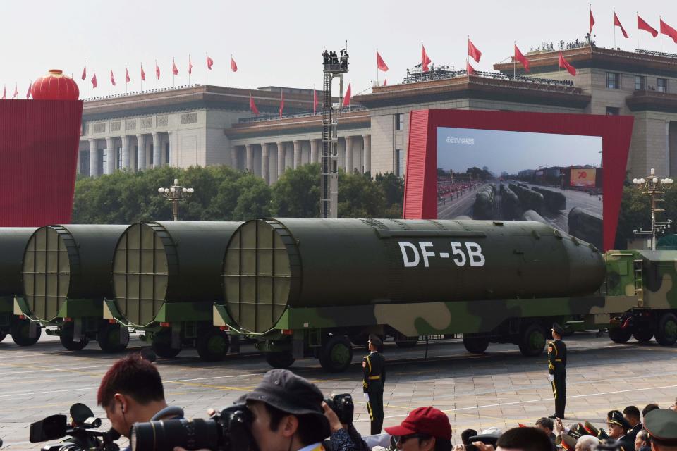 China ICBM rocket (Greg Baker / AFP via Getty Images file)