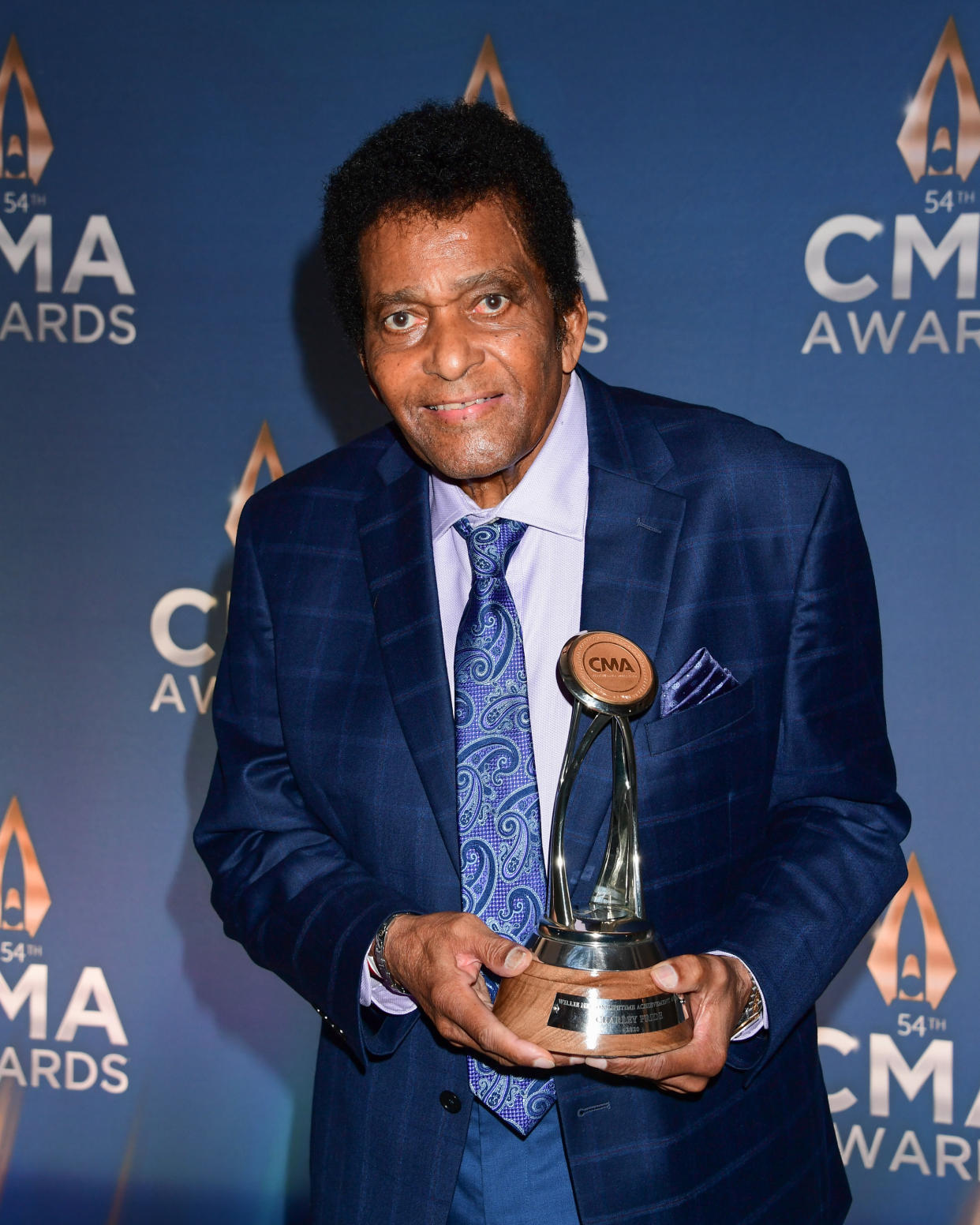 Charley Pride at the 54th Annual CMA Awards, on Nov. 11, 2020. (Photo: ABC via Getty Images)