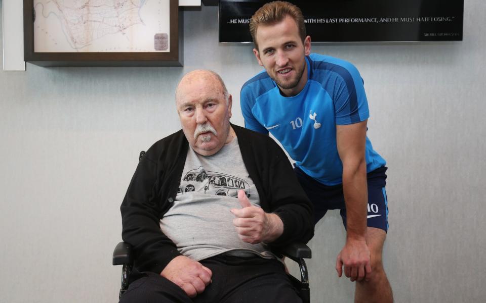 Greaves with Harry Kane, who paid tribute to a 'true legend' - Getty Images