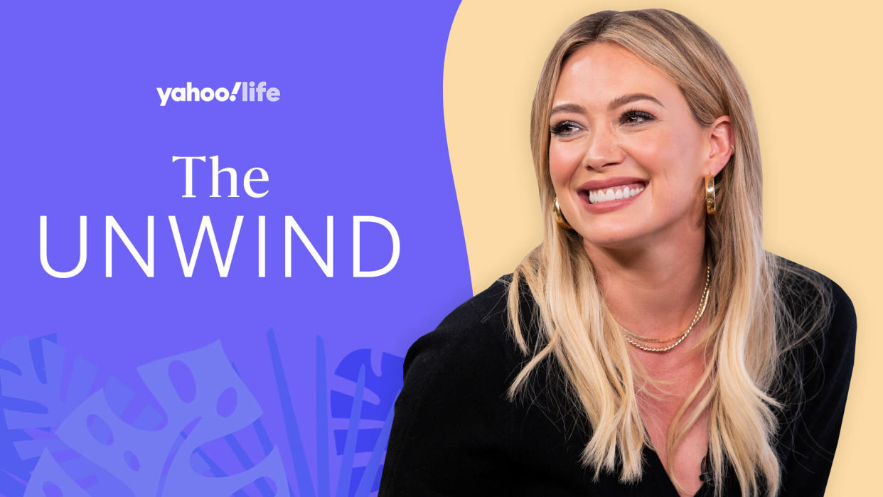 Hilary Duff opens up about parenting, finding moments of indulgence and passing on important lessons. (Photo: Getty/design by Quinn Lemmers)