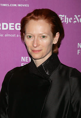 Tilda Swinton at the New York Film Festival premiere of Fox Searchlight's The Darjeeling Limited