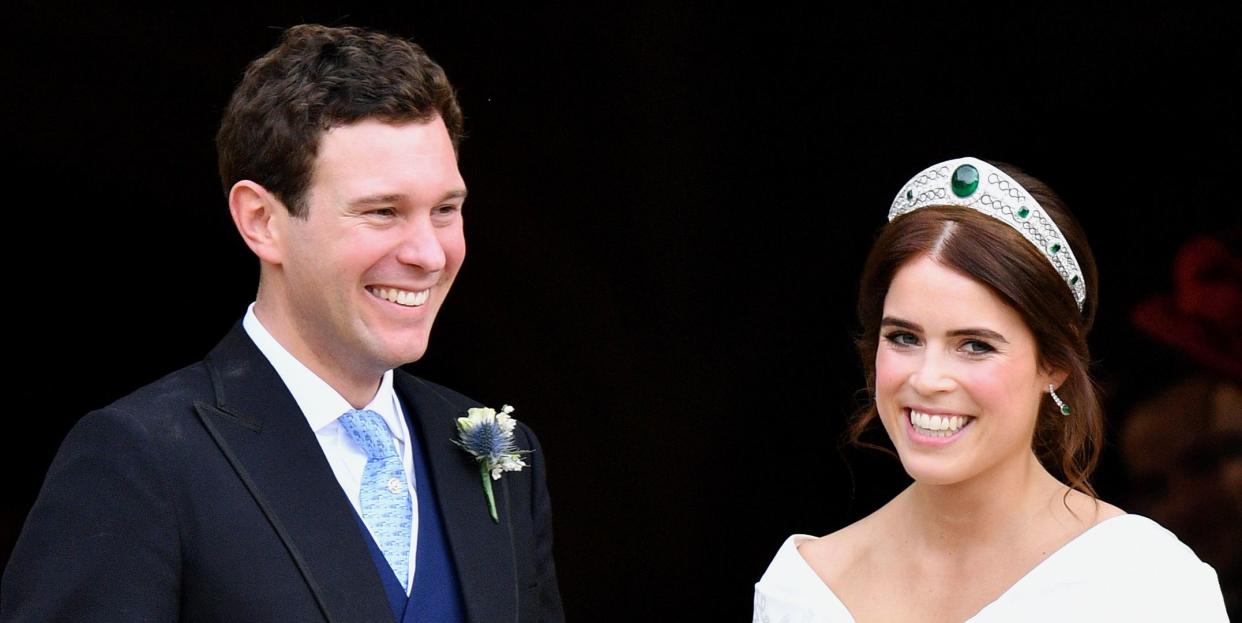 princess eugenie of york marries mr jack brooksbank