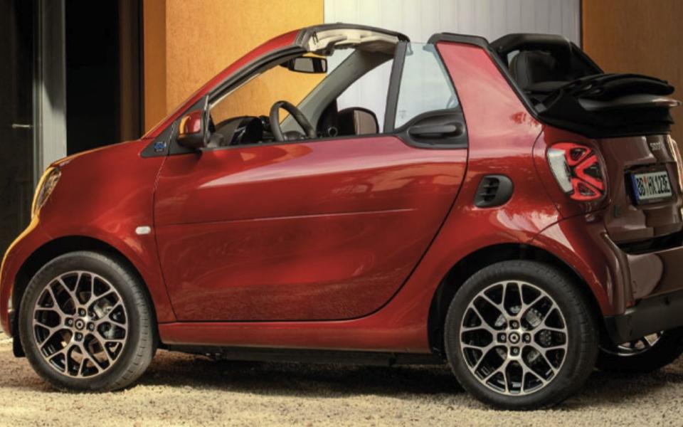 The Smart EQ ForTwo Cabrio