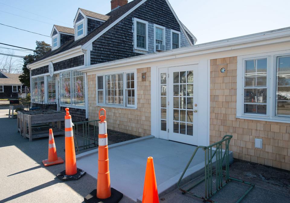 The Brewster Book Store along Route 6A in Brewster is undergoing an expansion and overhaul. The shop has been in business for 41 years.