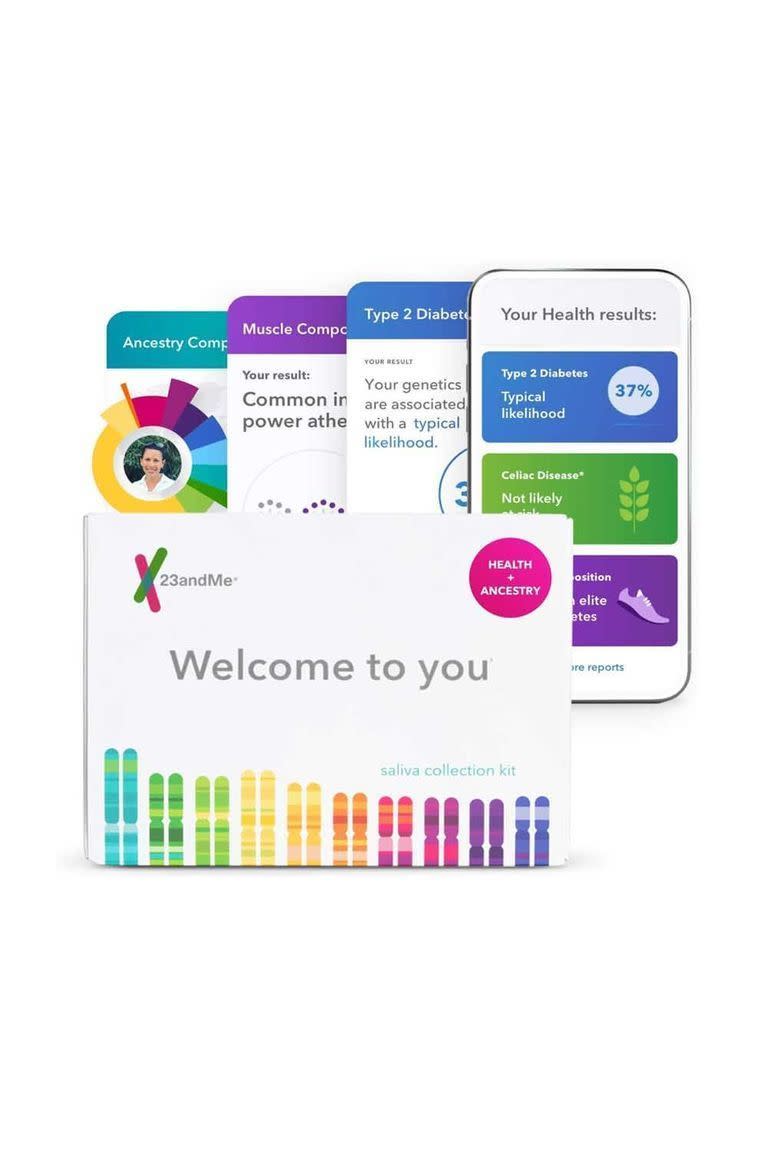 6) Health + Ancestry Service: Personal Genetic DNA Test