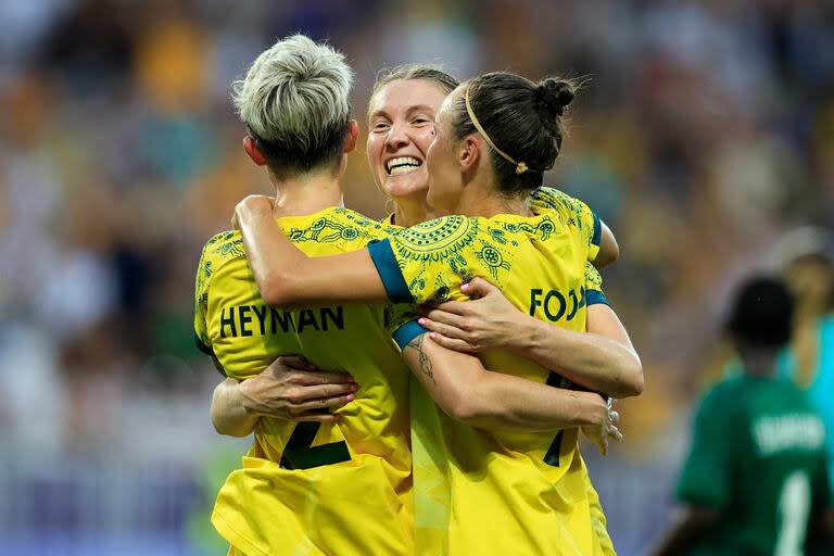 ¡Partidazo en el fútbol femenino olímpico!: Australia hizo cuatro goles en media hora y dio vuelta el partido