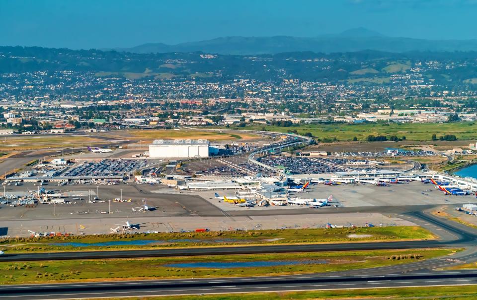 Oakland International Airport was closed for nearly four hours Tuesday after a knife-wielding man threatened to harm himself. Police ended the standoff by turning off the air conditioning, causing the man to become hot and remove clothing.