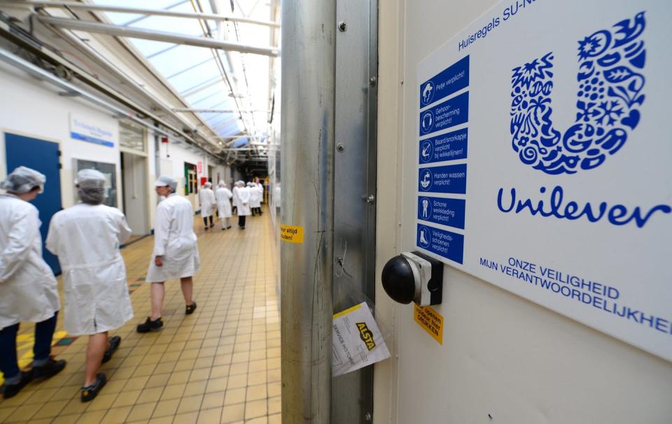 <span class="caption">Employee buy-in has been vital to Unilever’s success in becoming more sustainable.</span> <span class="attribution"><span class="source">John Thys/AFP via Getty Images)</span></span>