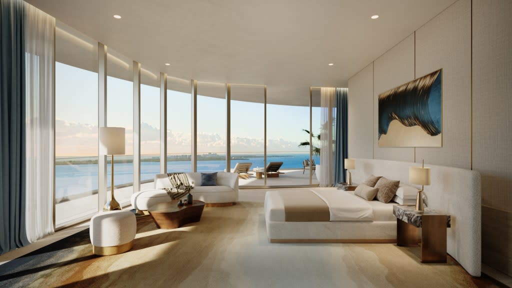 David Rockwell designed the interiors of Brickell’s St. Regis. CG Render Visualization