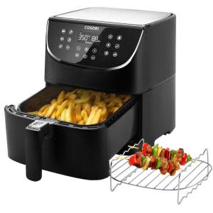 COSORI Air Fryer,Max XL 5.8 Quart,1700-Watt Electric Hot Air Fryers Oven & Oilless Cooker for Roasting,LED Digital Touchscreen with 11 Presets,Nonstick Basket,ETL Listed(100 Recipes)