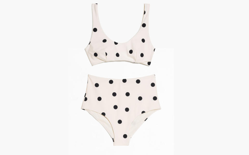 & Other Stories polka-dot bikini