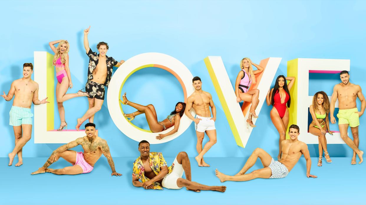The Love Island 2019 line-up (Credit: ITV)
