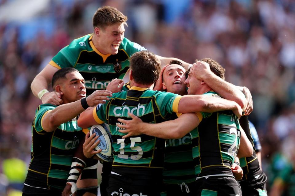 Northampton will begin their Premiership title defence against Bath on Friday night  (PA Wire)