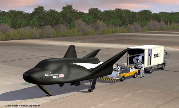 Sierra Nevada's Dream Chaser spaceplane