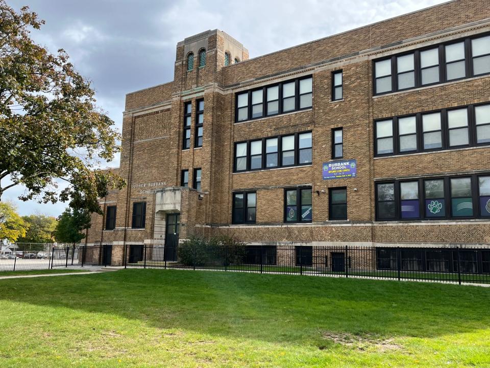 Burbank Elementary School, 6035 West Adler Street, is the centerpiece of Milwaukee's Johnson's Woods neighborhood.