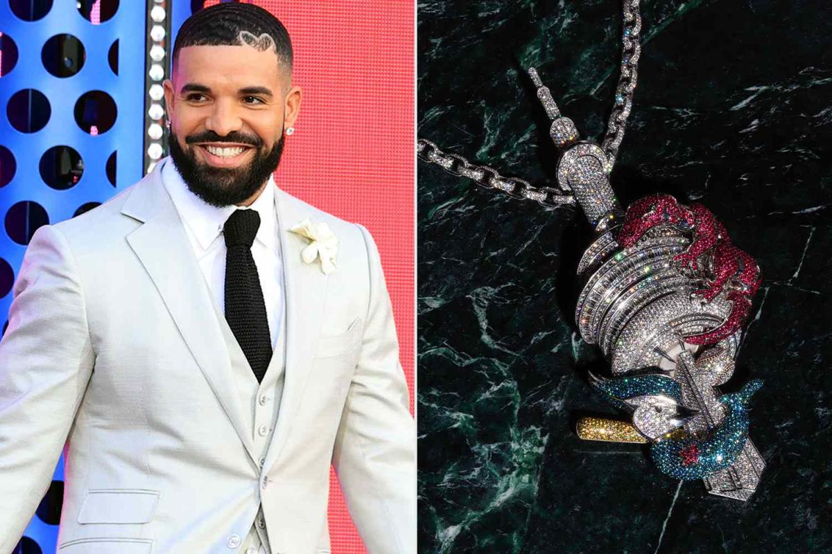 Drake's Newest Bling Is Custom 'Crown Jewel of Toronto' Chain