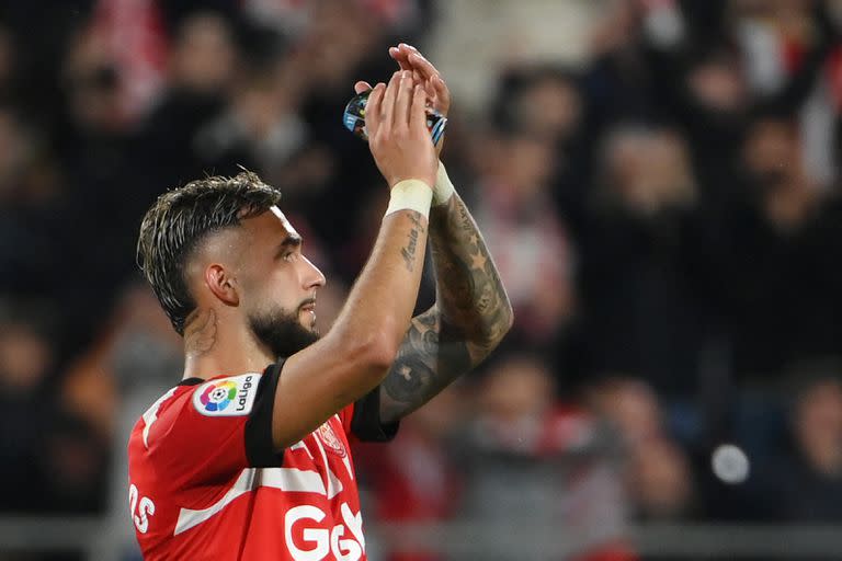 La noche consagratoria de Valentín Castellanos en Girona; el delantero argentino le convirtió cuatro goles a Real Madrid