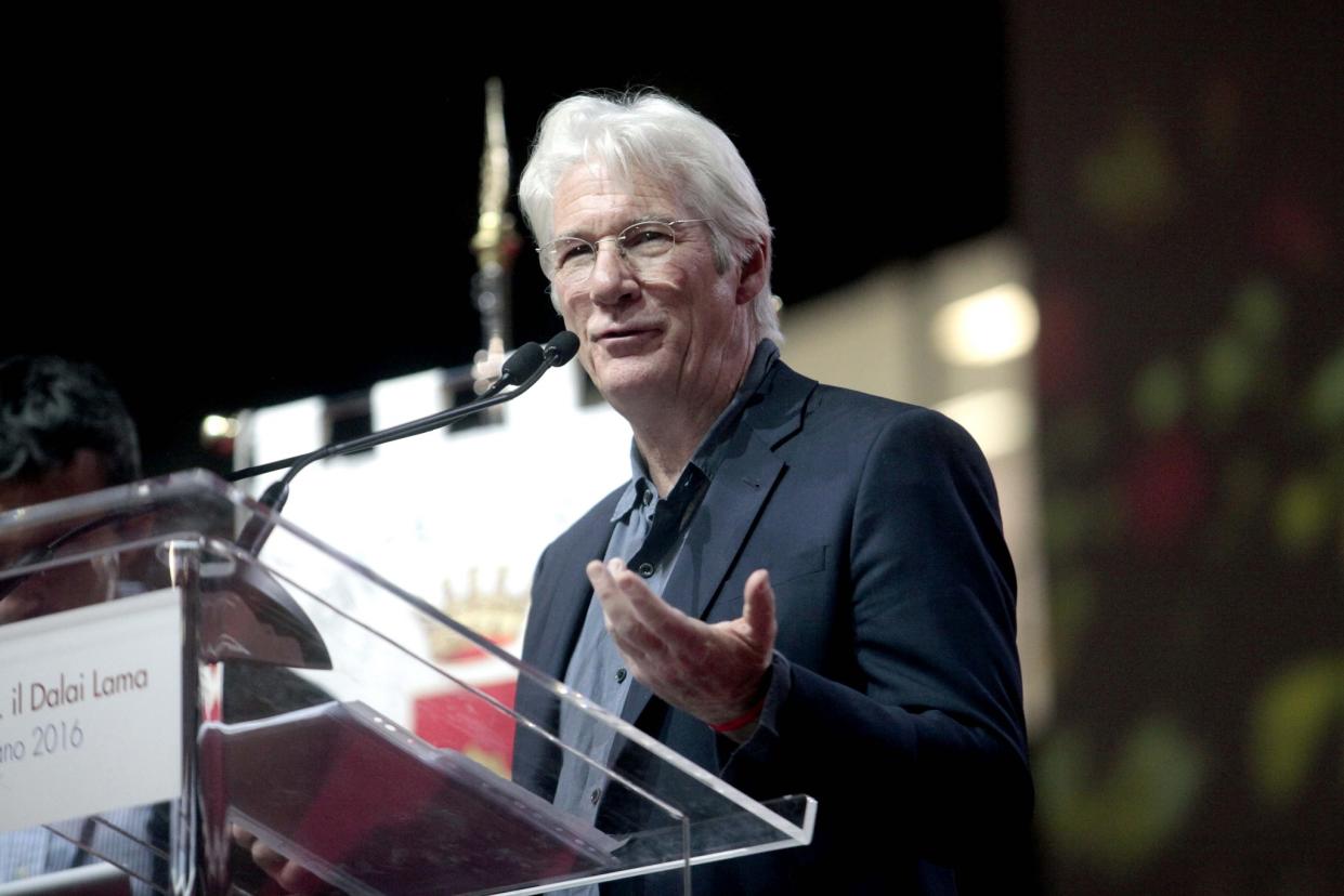 Richard Gere, an outspoken advocate of freedom for Tibet (credit: WENN)
