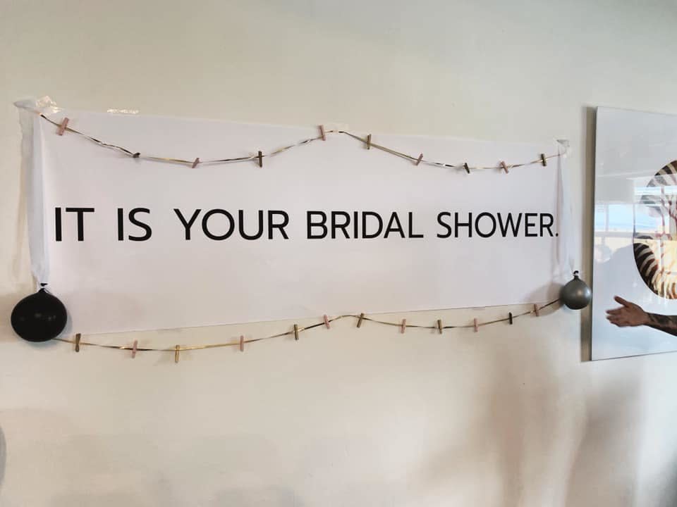 Kayleigh Brown's bridal shower is made for "The Office" fans. (Photo: <a href="https://www.instagram.com/kayleighkill/" target="_blank">@kayleighkill</a>)
