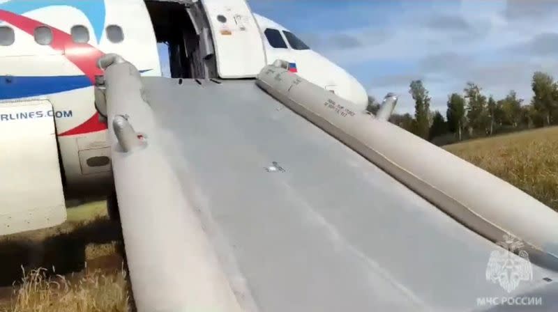 Russian plane makes emergency landing in Novosibirsk region