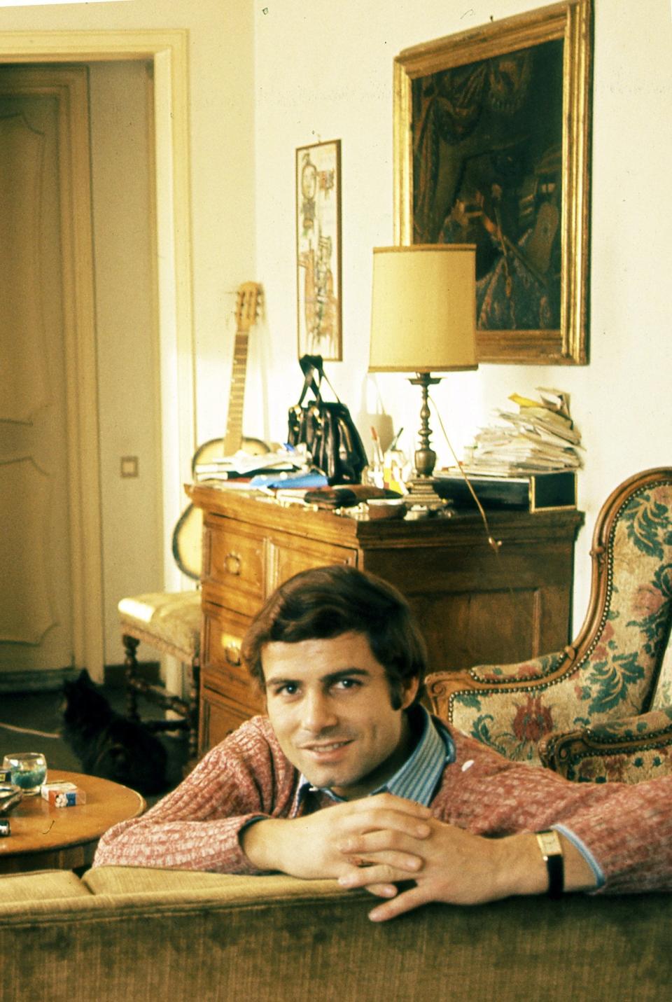 Nino Castelnuovo at home in Rome, March 1968 - Vittoriano Rastelli/Getty Images