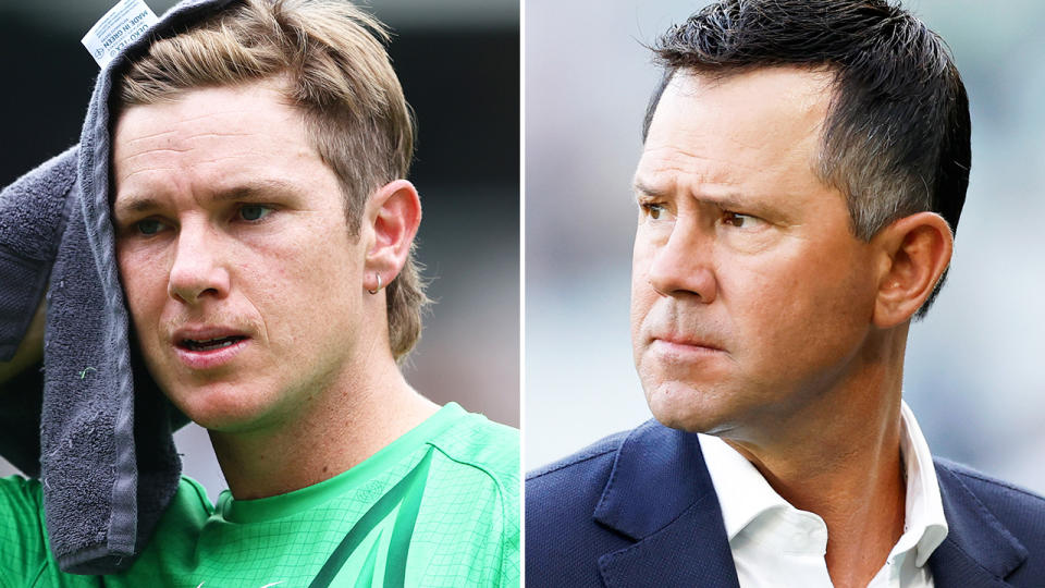 Ricky Ponting and Adam Zampa, pictured here in the BBL.