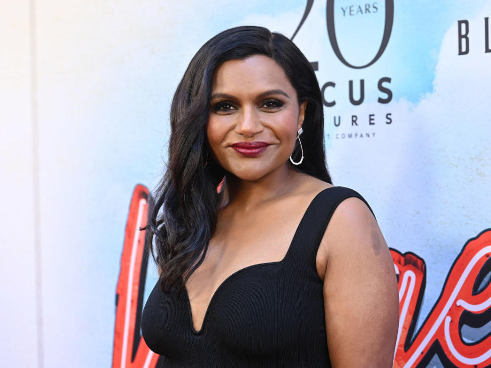 Closeup of Mindy Kaling