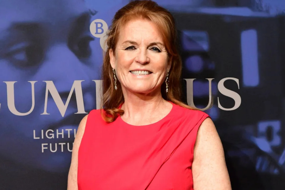 Sarah Ferguson, the Duchess of York, at the the LUMINOUS Fundraising Gala as part of the BFI London Film Festival 2019 (PA Archive)