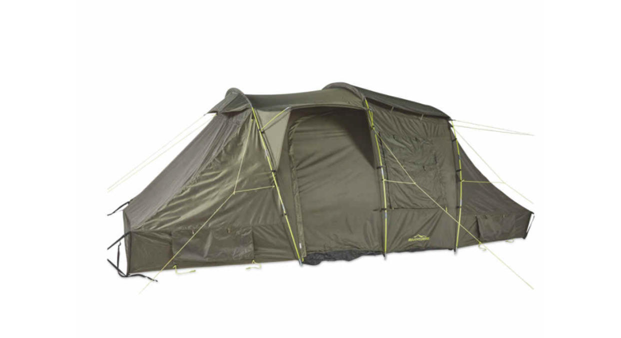 Green 4 Person Family Tent