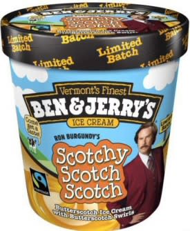 Ben & Jerry’s ‘Anchorman 2′ Ice Cream Wants To Take You To Pleasure Town